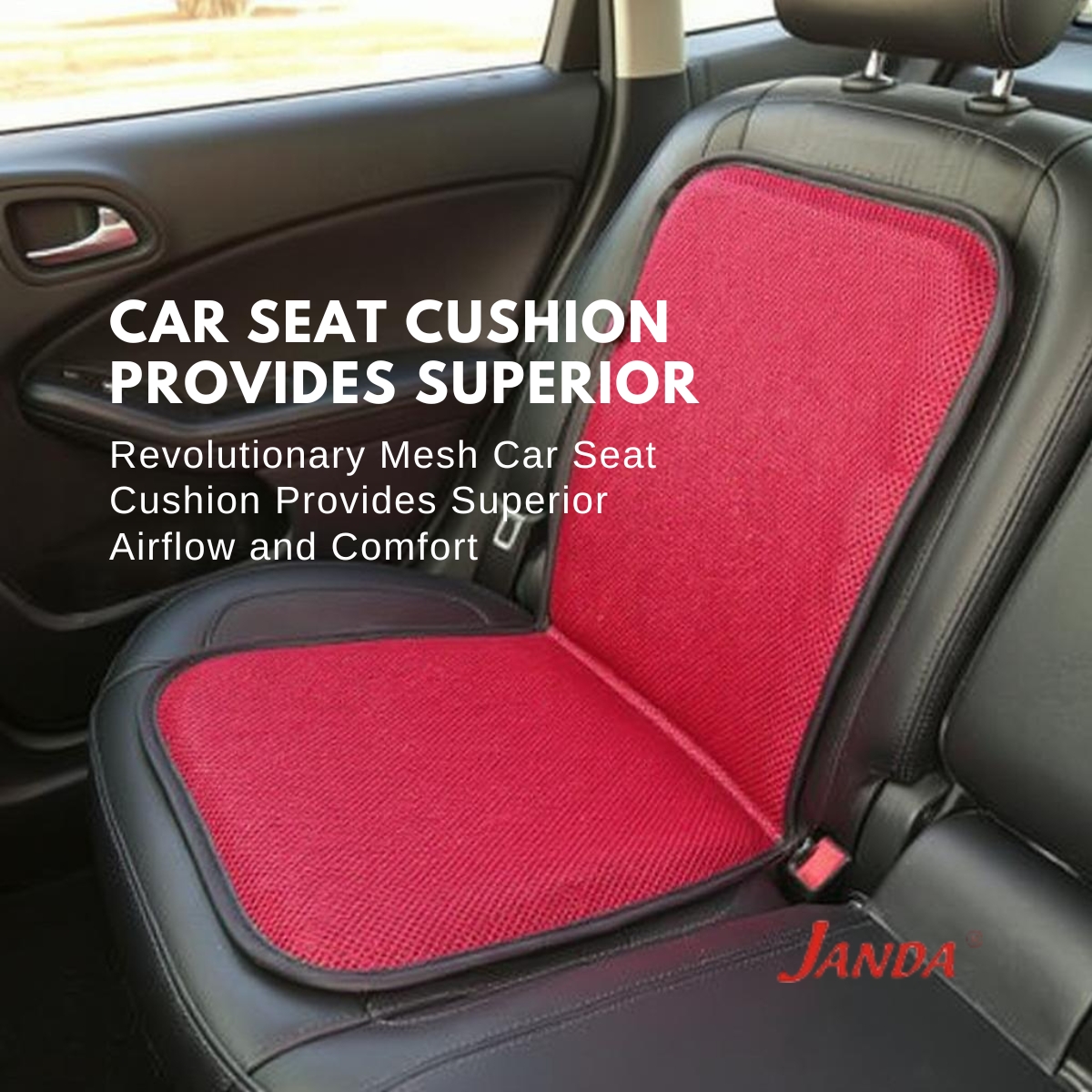 Mesh Spring Type Breathable Seat Cushion size:45cmX88cm Car Seat Cushion