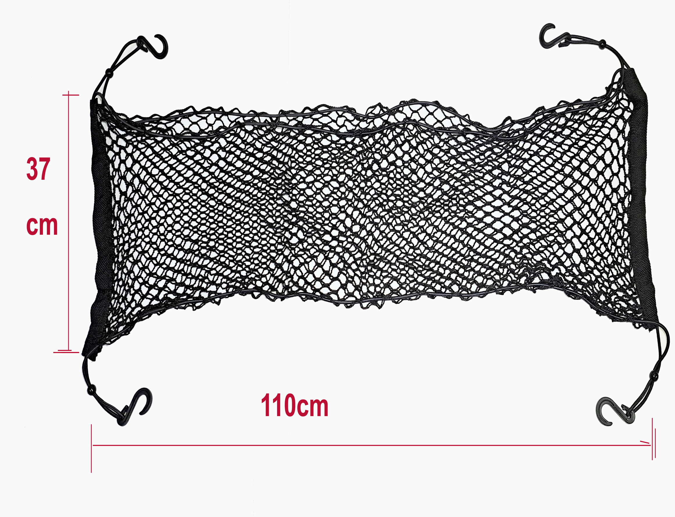 Taiwan 37x110cm The storage net is covered with 4 hooks Storage nets Cargo net