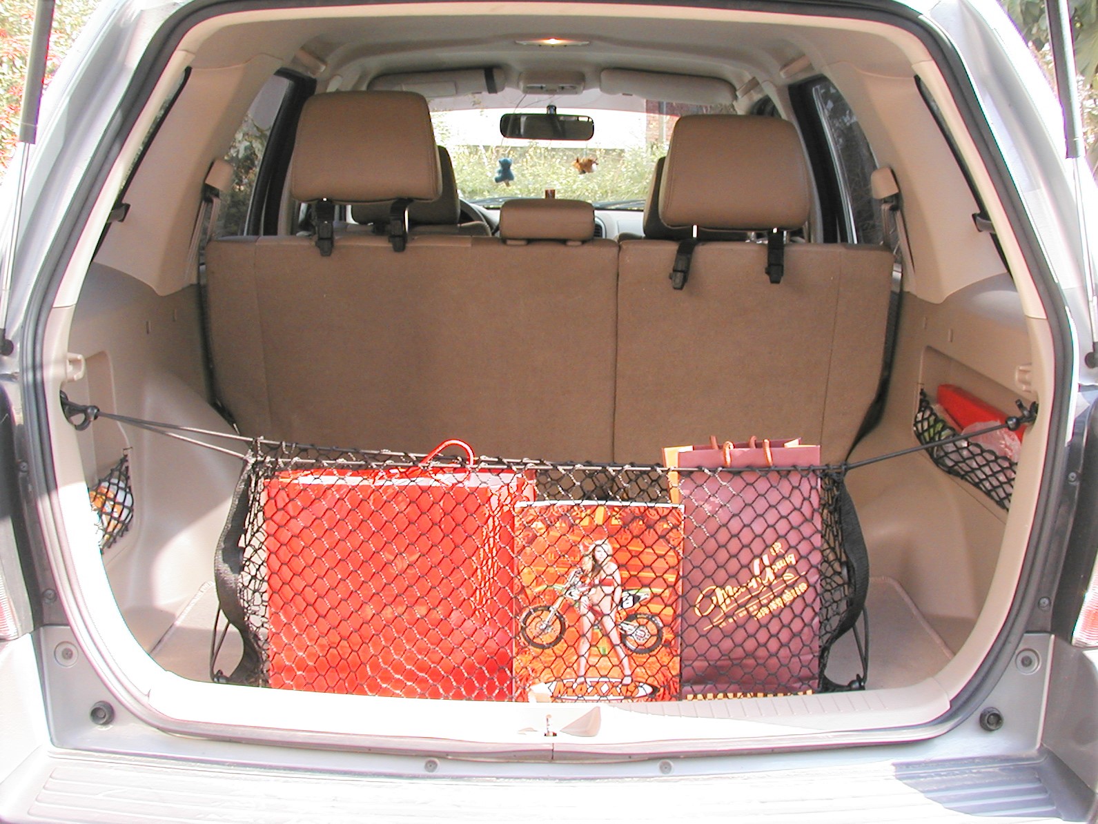 Taiwan 37x110cm The storage net is covered with 4 hooks Storage nets Cargo net