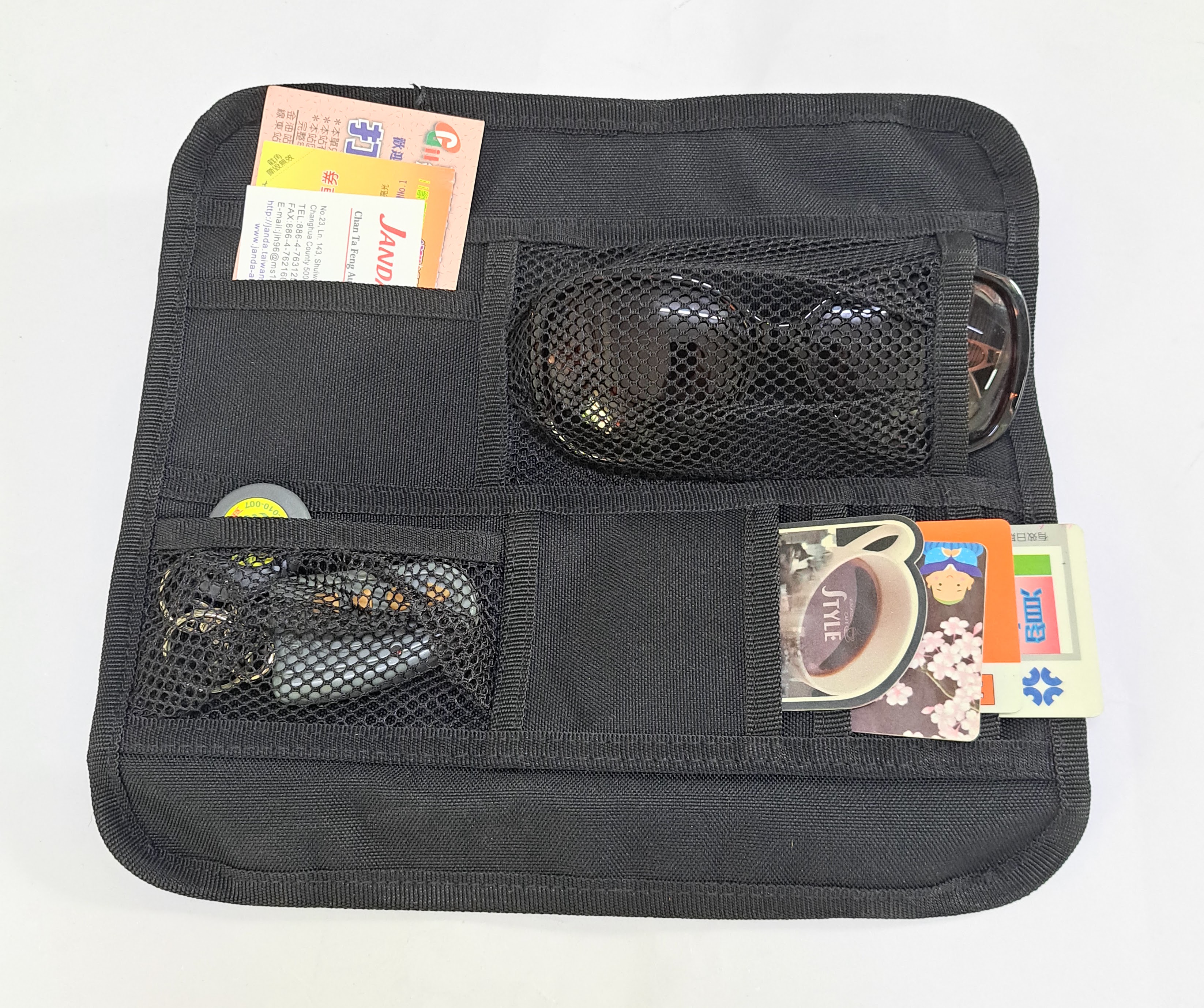 Multi Function Storage Sun Visor Organizer